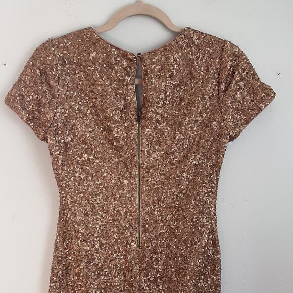 Heartloom sequin sheath NYE mini cocktail party dress sz S - Picture 5 of 6